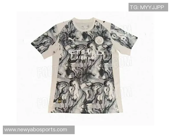曼城推出马年特别球衣设计米色主调融入中国水墨艺术元素